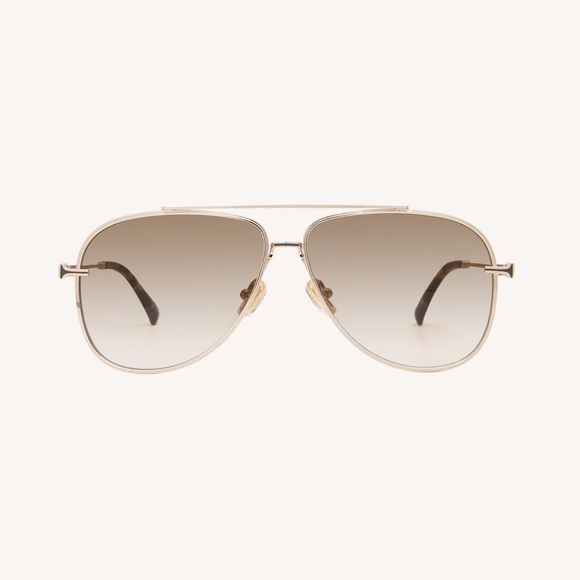 Dezi Top Shelf Sunglasses Gold Gradient - Picture 2 of 6
